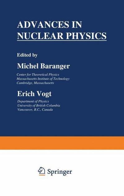 Cover for Michel Baranger · Advances in Nuclear Physics: Volume 7 (Paperback Bog) [Softcover reprint of the original 1st ed. 1973 edition] (2013)