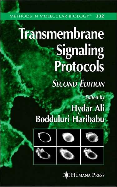 Cover for Hydar Ali · Transmembrane Signaling Protocols - Methods in Molecular Biology (Hardcover bog) [2nd ed. 2006 edition] (2006)