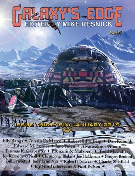 Cover for Jane Yolen · Galaxy's Edge Magazine : Issue 36, January 2019 (Paperback Book) (2018)