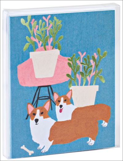 Cover for Anne Bentley · Two Corgis Notecard Set - Notecard Set (Flashcards) (2017)