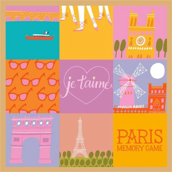 Cover for Min Heo · Paris Memory Game (Flashcards) (2014)