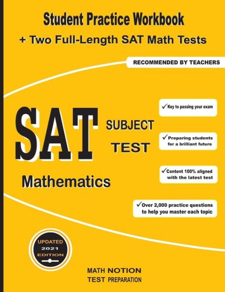 Cover for Math Notion · SAT Subject Test Mathematics (Paperback Book) (2021)