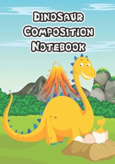 Cover for Ramped Up Notebooks · Dinosaur Composition Book (Paperback Book) (2019)