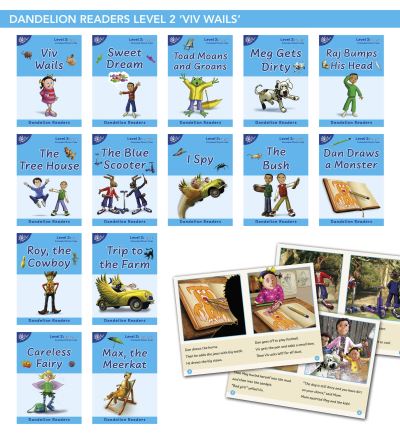 Phonic Books Dandelion Readers Vowel Spellings Level 2: Two to three spellings for each vowel sound - Phonic Books Beginner Decodable Readers - Phonic Books - Books - Dorling Kindersley Ltd - 9781783692460 - November 30, 2014