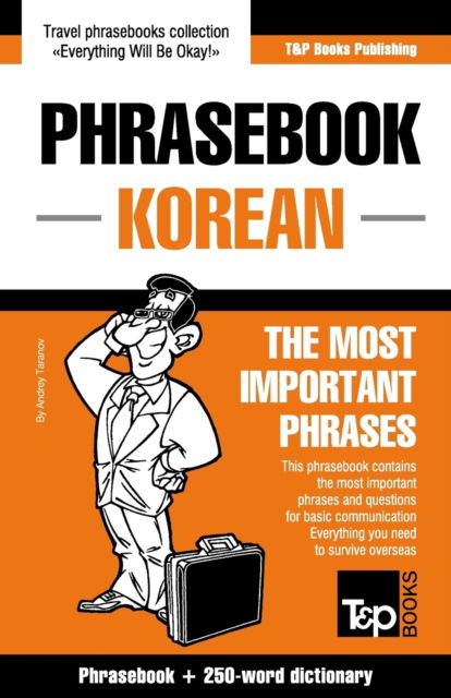 Cover for Andrey Taranov · English-Korean phrasebook and 250-word mini dictionary - American English Collection (Paperback Book) (2016)
