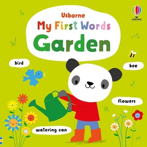 Cover for Fiona Watt · My First Words Garden - My first words (Kartonbuch) (2023)