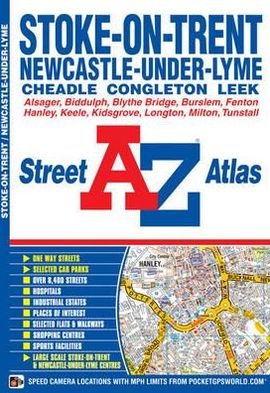 Cover for Geographers' A-Z Map Company · Stoke-on-Trent A-Z Street Atlas (Paperback Book) [New Sixth edition] (2012)
