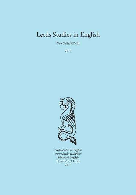 Cover for Leeds Studies in English 2017 (Pocketbok) (2019)