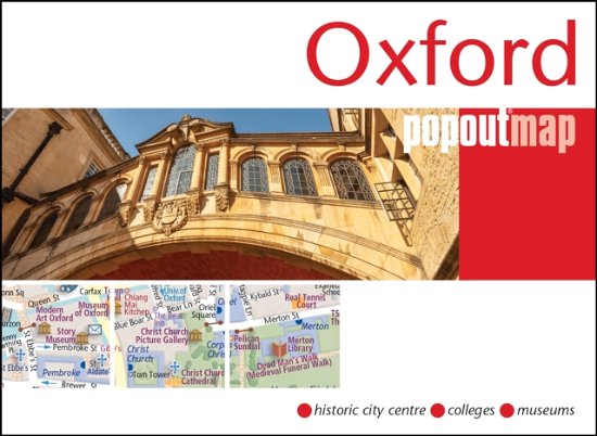 Cover for Popout Map · Oxford PopOut Map - PopOut Maps (Kartor) (2023)