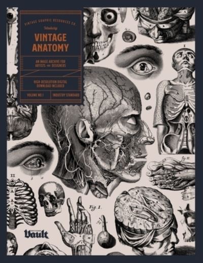 Cover for Kale James · Vintage Anatomy: An Image Archive for Artists and Designers (Paperback Book) (2021)