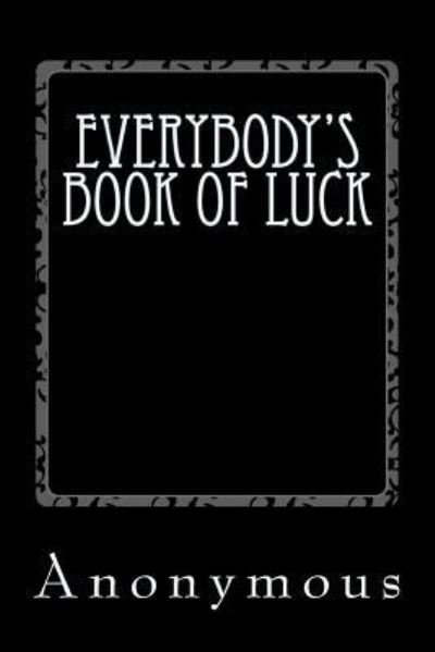 Cover for Taylor Anderson · Everybody's Book of Luck (Taschenbuch) (2017)