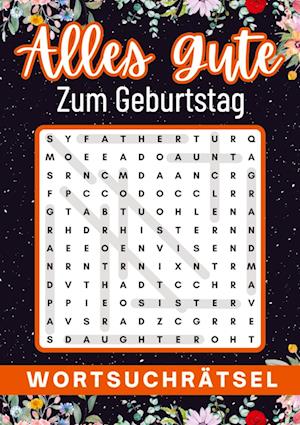 Cover for Isamrätsel Verlag · Geburtstagsgeschenk mann | Alles Gute zum Geburtstag - Wortsuchrätsel | geschenke für männer (Book) (2023)
