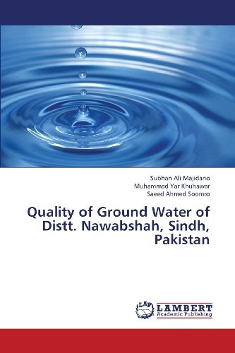 Cover for Saeed Ahmed Soomro · Quality of Ground Water of Distt. Nawabshah, Sindh, Pakistan (Paperback Bog) (2013)
