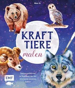 Krafttiere malen - Mojo Di - Books - Edition Michael Fischer / EMF Verlag - 9783745913460 - April 19, 2023