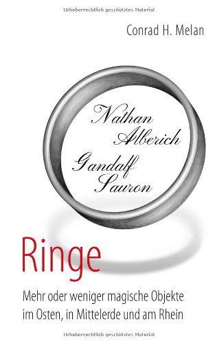 Cover for Conrad H. Melan · Ringe (Paperback Book) [German edition] (2013)