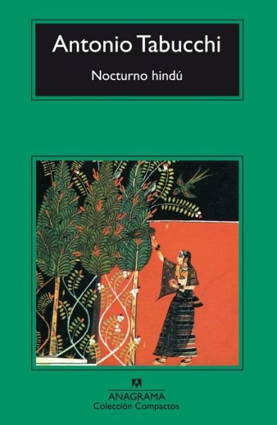 Cover for Antonio Tabucchi · Nocturno Hindu (Taschenbuch) [Spanish edition] (1995)