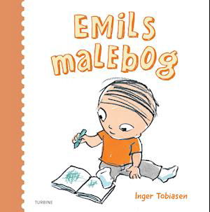 Cover for Inger Tobiasen · Emils malebog (Cardboard Book) [1st edition] (2021)