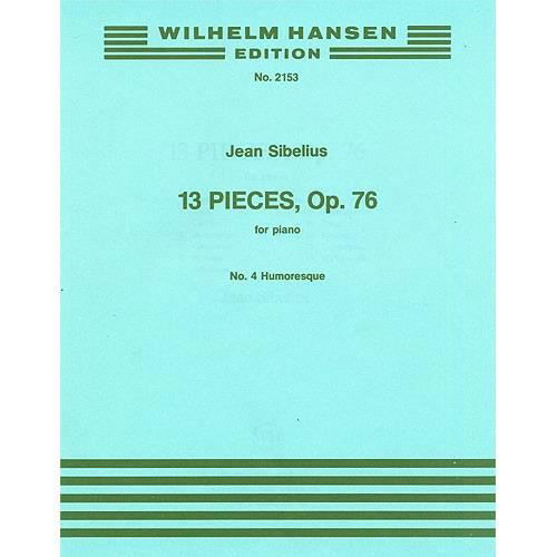 Jean Sibelius: 13 Pieces Op.76 No.4- Humoresque - Jean Sibelius - Books -  - 9788759852460 - 2015