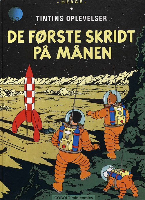 Cover for Hergé · Tintin Minicomics: Tintin Minicomics 17: De første skridt på Månen (Bound Book) [3e uitgave] (2009)