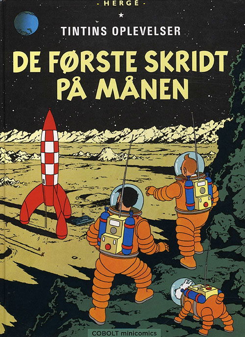 Cover for Hergé · Tintin Minicomics: Tintin Minicomics 17: De første skridt på Månen (Bound Book) [3rd edition] (2009)