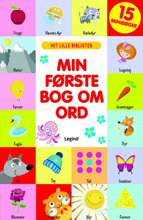 Cover for Olga Utkina · Min første bog om ord (Cardboard Book) [1th edição] (2020)