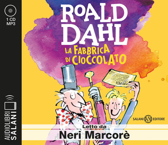 Cover for Roald Dahl · La Fabbrica Di Cioccolato Letto Da Neri Marcore. Audiolibro. CD Audio Formato MP3 (N/A)