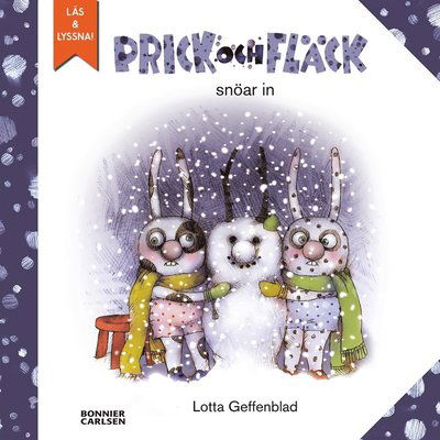 Cover for Lotta Geffenblad · Prick och Fläck: Prick och Fläck snöar in (ePUB) (2018)