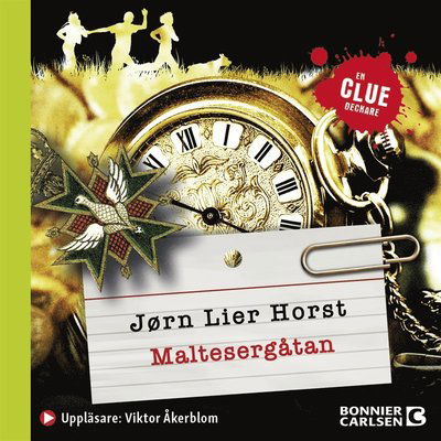 Cover for Jørn Lier Horst · CLUE: Maltesergåtan (Lydbok (MP3)) (2020)