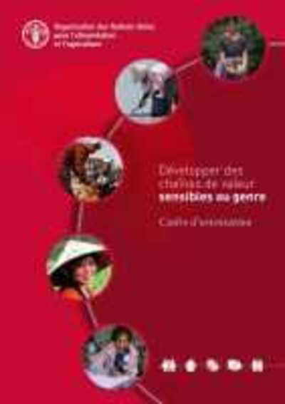 Cover for Food and Agriculture Organization of the United Nations · Developper des chaines de valeur sensibles au genre: Cadre d'orientation (Pocketbok) (2020)