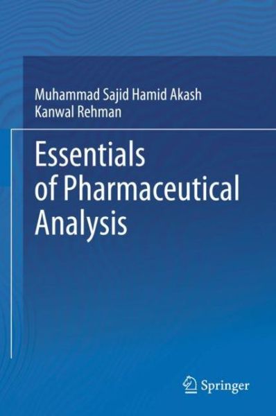 Cover for Akash · Essentials of Pharmaceutical Analysis (Book) [1st ed. 2020 edition] (2020)