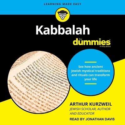 Cover for Arthur Kurzweil · Kabbalah for Dummies (CD) (2019)