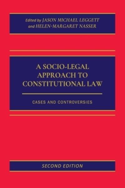 Cover for Jason Leggett · Socio-Legal Approach to Constitutional Law (Book) (2022)