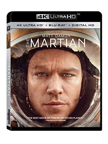 Cover for Martian (4K Ultra HD) (2016)