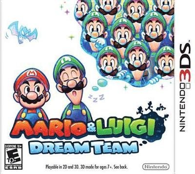 Cover for 3DS · Mario and Luigi Dream Team US 3DS (PC)