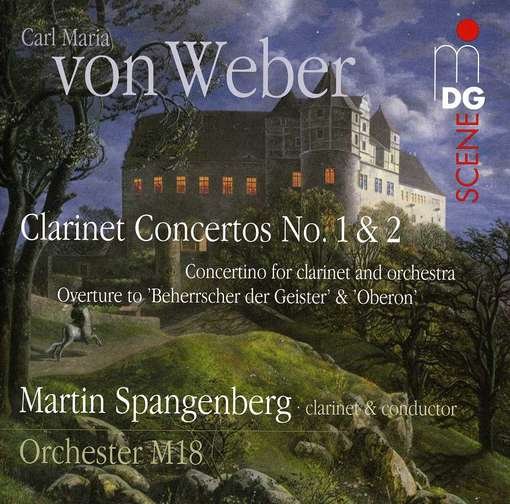 Clarinet Concertos 1 & 2 MDG Klassisk - Orchester M 18 / Spangenberg Martin - Music - DAN - 0760623175461 - June 14, 2012