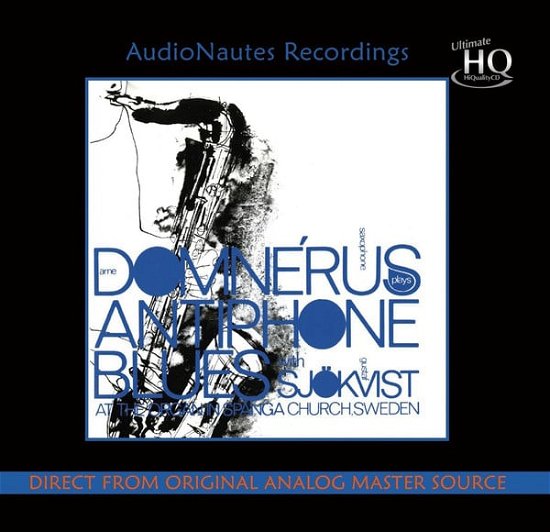 Cover for Arne Domnerus (1924-2008) · Antiphone Blues (CD) [Limited Numbered edition]