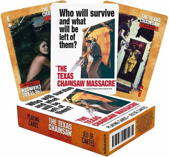 The Texas Chainsaw Massacre: Playing Cards - Nmr - Merchandise -  - 0840391150461 - October 25, 2024