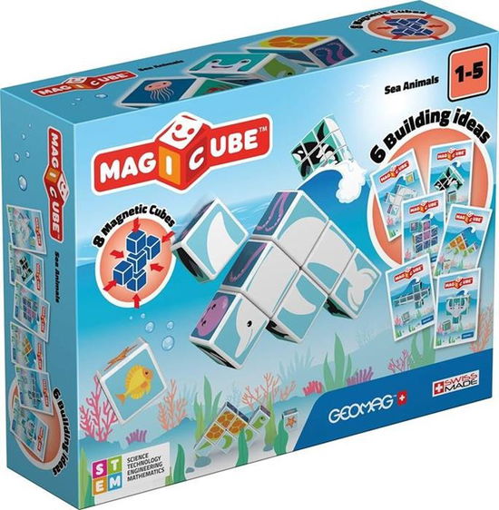 Cover for Geomag · GEOMAG Magicube Sea Animals (Toys)