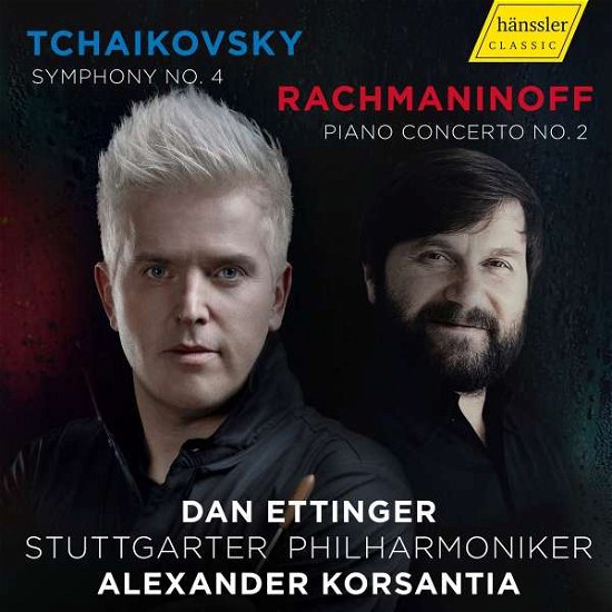 Cover for Ettinger / Stuttgarter Phil · Tchaikovsky: Symphony No.4 And Rachmaninov: Piano Concerto No.2 (CD) (2021)