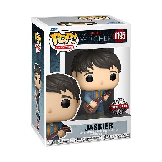 Cover for Funko · The Witcher POP! TV Vinyl Figur Jaskier (Green Out (Spielzeug) (2023)
