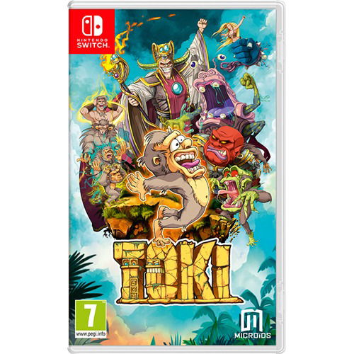 Cover for Maximum Games Ltd · Toki (code In A Box) (SWITCH)