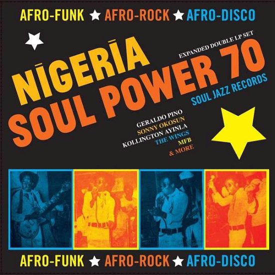 Cover for Soul Jazz Records Presents · Soul Jazz Records Presents Nigeria Soul Power 70 - Afro-Funk. Afro-Rock. Afro-Disco (CD) (2019)