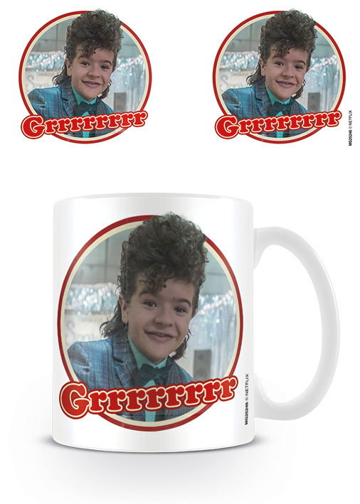 Cover for Pyramid · STRANGER THINGS - Mug - 315 ml - Grrrrrr (MERCH) [White edition] (2019)