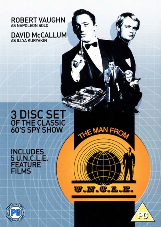 The Man From UNCLE (Original) Movie Collection (5 Films) - Man From U.n.c.l.e. - Elokuva - Warner Bros - 5051892009461 - maanantai 20. heinäkuuta 2009