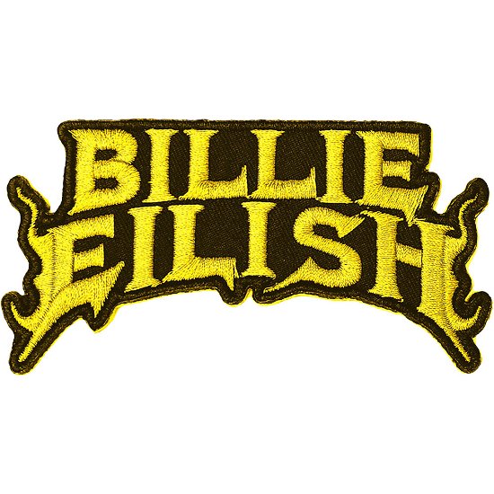 Cover for Billie Eilish · Billie Eilish Standard Patch: Flame Yellow (Patch)