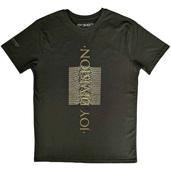 Joy Division Unisex T-Shirt: Blended Pulse (Sleeve Print) - Joy Division - Koopwaar -  - 5056368662461 - 