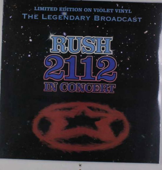 2112 In Concert (Violet Vinyl) - Rush - Music - CODA PUBLISHING LIMITED - 5060420341461 - September 16, 2022