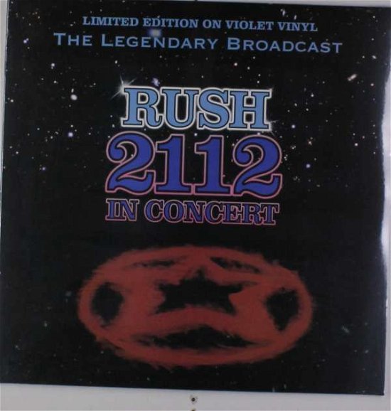 Cover for Rush · 2112 In Concert (Violet Vinyl) (LP) (2022)