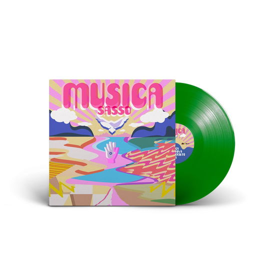 Musica (180 Gr. Vinyl Green Numbered Limited Edt.) - Sasso - Música - La Scena Dischi - 8052141491461 - 1 de março de 2024