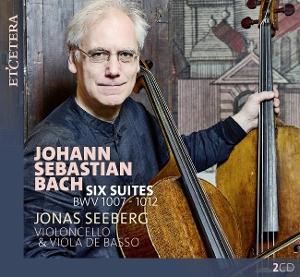 Cover for Jonas Seeberg · Bach: Six Suites BWV 1007-1012 On Violoncello &amp; Viola De Basso (CD) (2025)